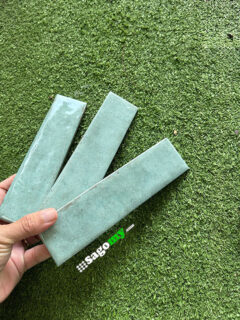 Gạch Thẻ 5×20 Cm Màu Xanh Mint Cổ Điển Men Bóng 3
