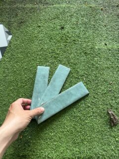 Gạch Thẻ 5×20 Cm Màu Xanh Mint Cổ Điển Men Bóng 6